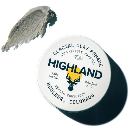 Highland ice clay hair - ice,