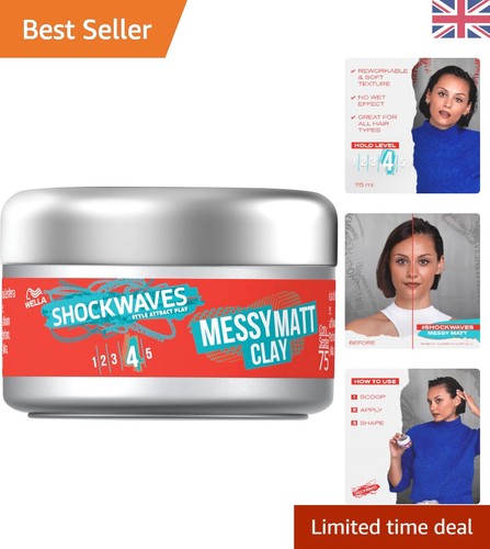 Wella shockwaves hair clay - wella,