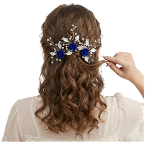 Soft clay flower - hair, pins
