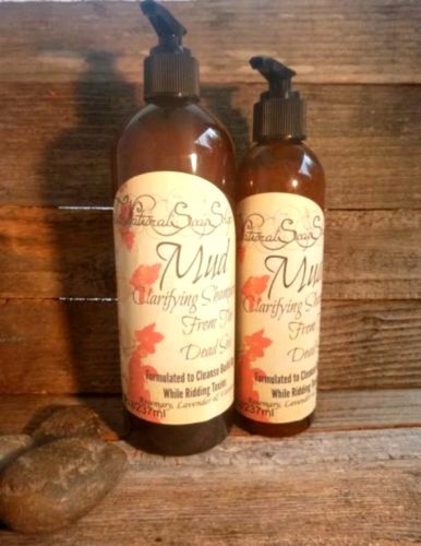 Natural mud shampoo - mud, &