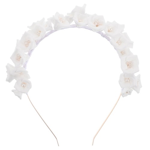White clay floral wedding - clay,