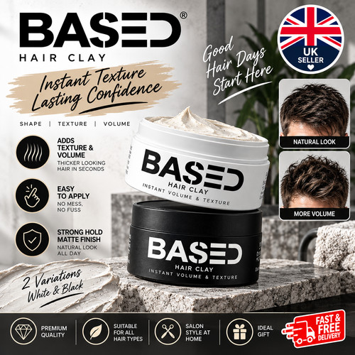 Based bodyworks hair clay - based,
