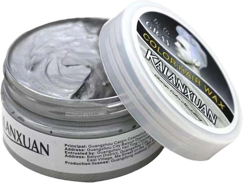 Grey hair color wax - wax,