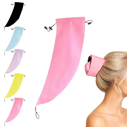 Ponytail washing shower cap - shower,
